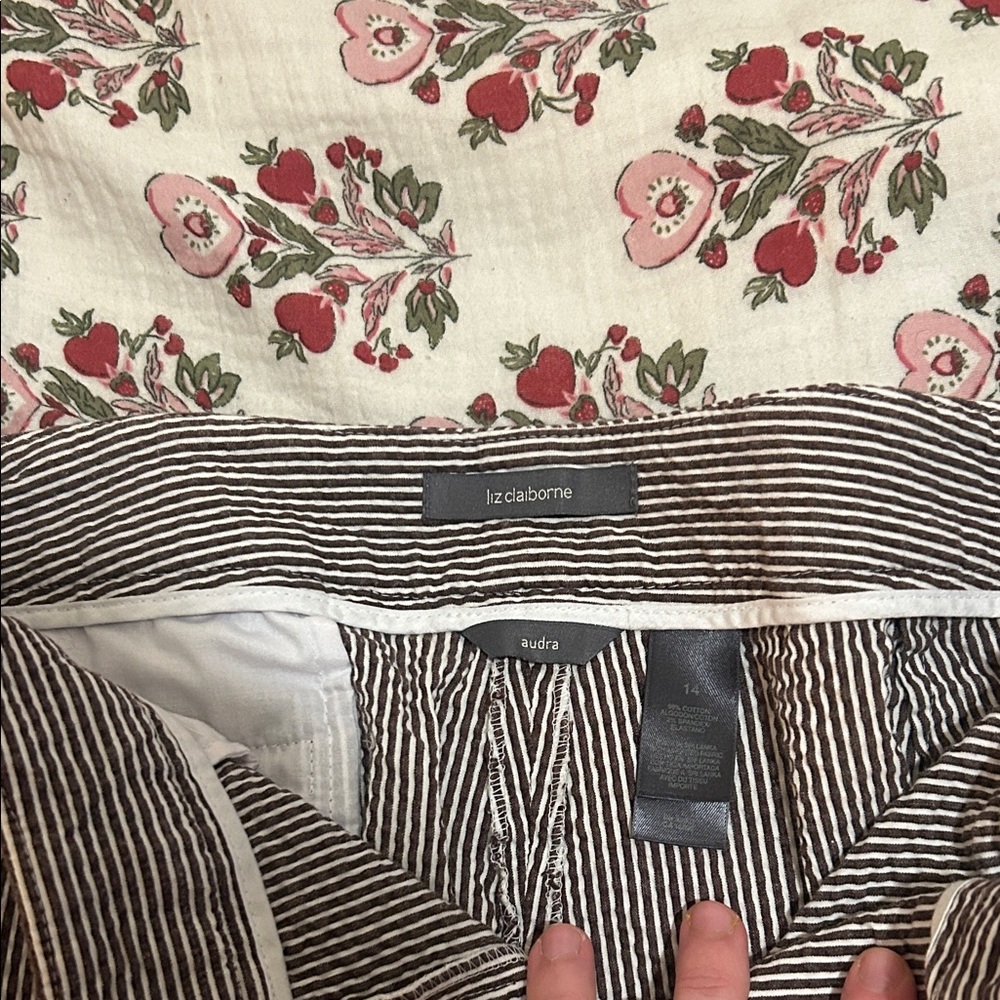 Liz Claiborne Audra Pinstripe Pants